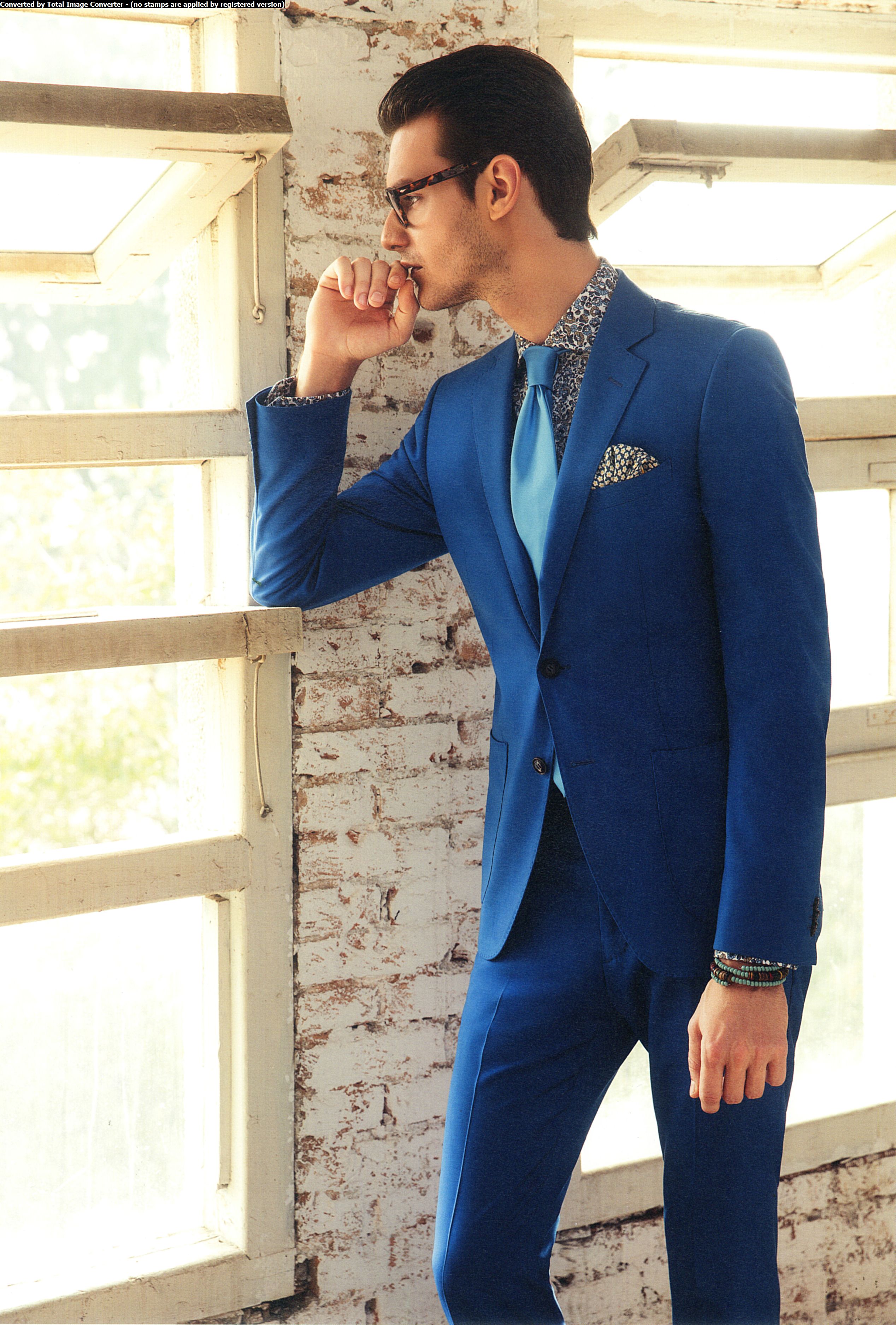 Blue Suit